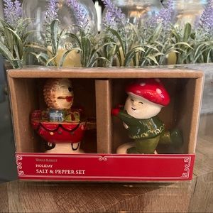 Holiday Salt & Pepper Set New in Box